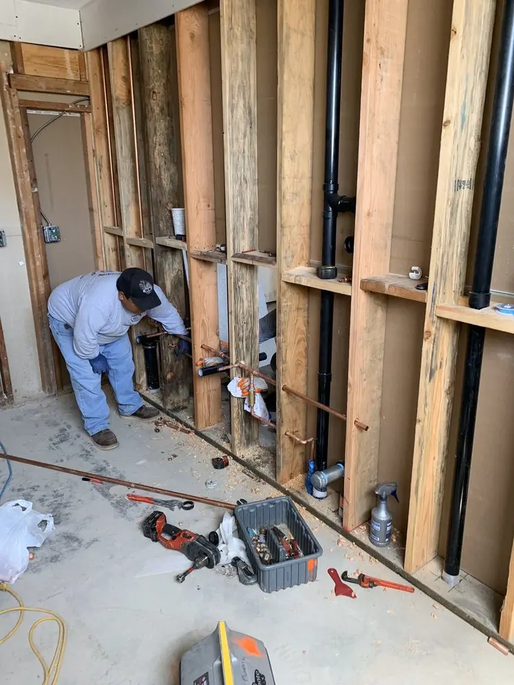 Commercial rough-in plumbing for Gas Line Repair in Wilkinsburg